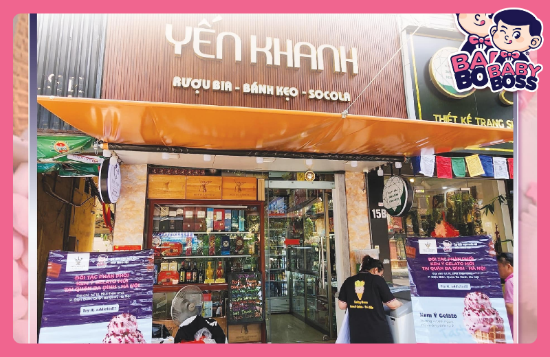 Yến Khanh Gelato -  Số 15, Phố Trần Phú, P.Điện Biên, Quận Ba Đình, Hà Nội