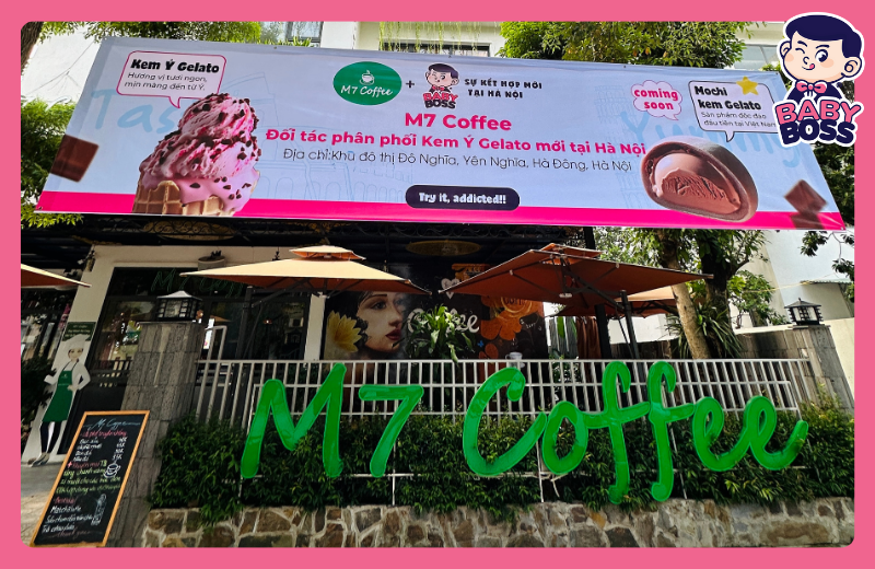 M7 Coffee and Gelato - Khu Đô Thị Đô Nghĩa, Yên Nghĩa, Hà Đông, Hà Nội