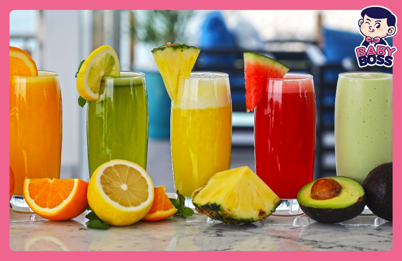 Nước ép trái cây và trái cây không chỉ tốt cho sức khỏe mà còn thanh lịch và sang trọng