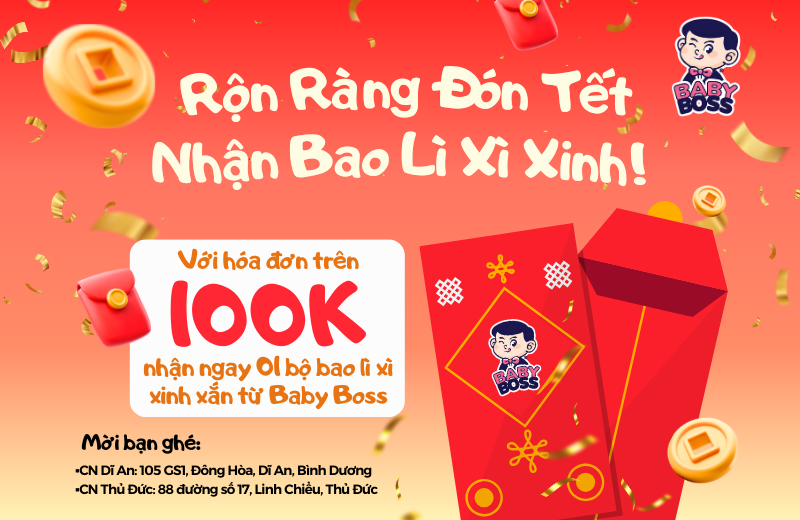 Chương trình: Rộn ràng đón tết, nhận bộ bao lì xì xinh