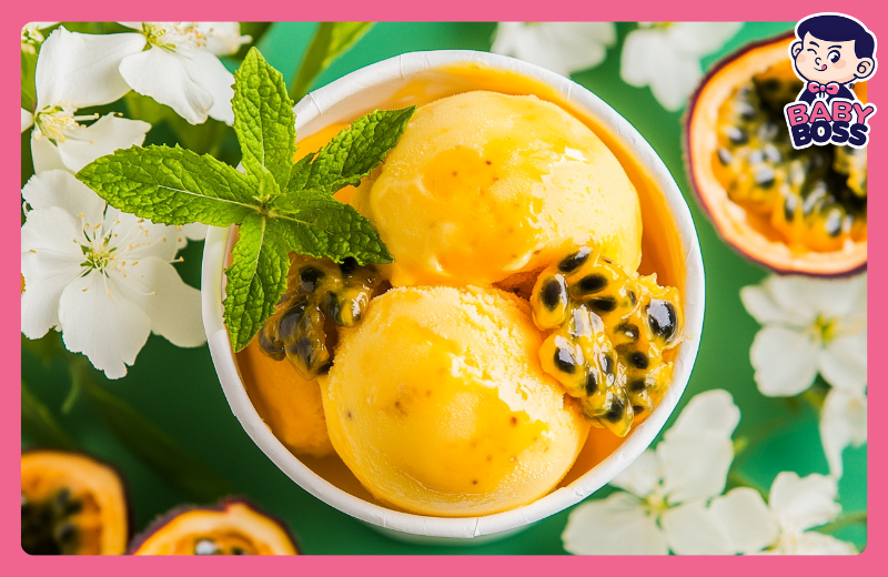 Gelato có kết cấu mịn màng