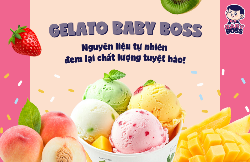 Thành phần dinh dưỡng trong Gelato