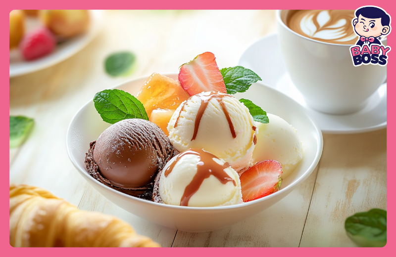 Gelato và độ mềm của nó