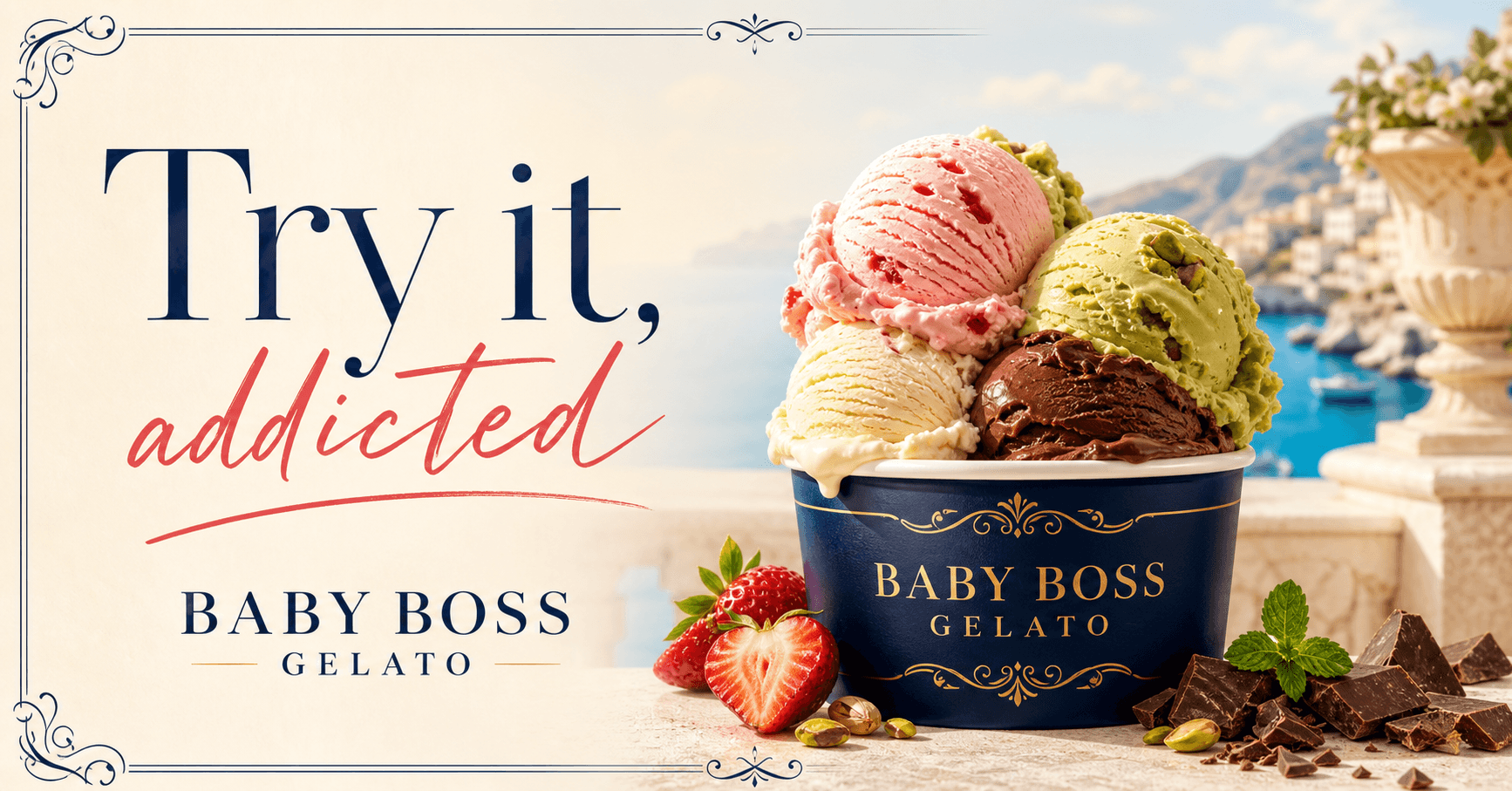 Baby Boss 3Dフルーツアイス