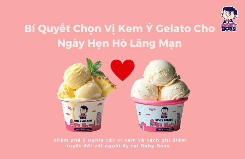 How to Choose an Italian Gelato Flavour for a Romantic Date