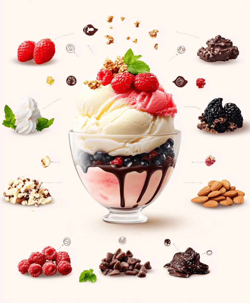 Guide to Choosing Toppings for Decorating Ice Cream Cups