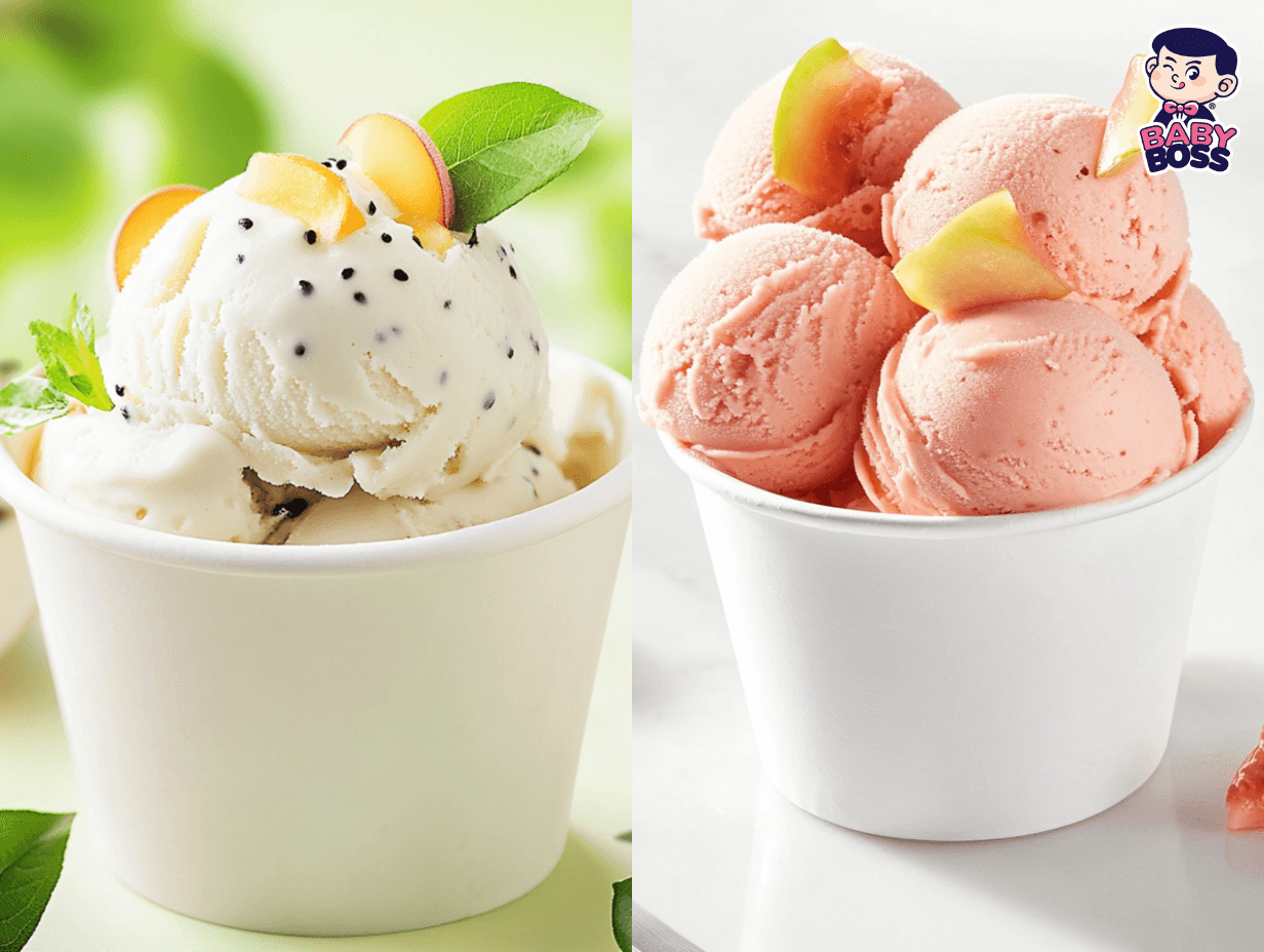The Combination of Pink Guava Gelato and Soursop Gelato – A Special Fruit Flavour!