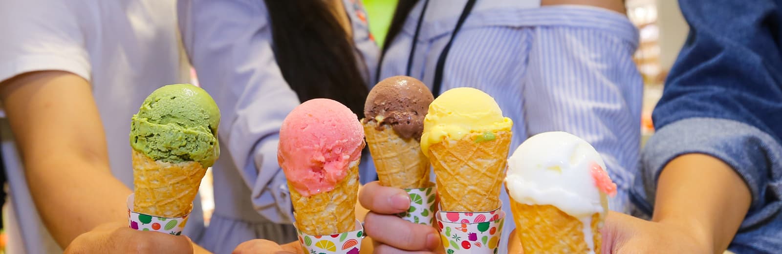 Treat yourself to ice cream on a rainy day—pure bliss.