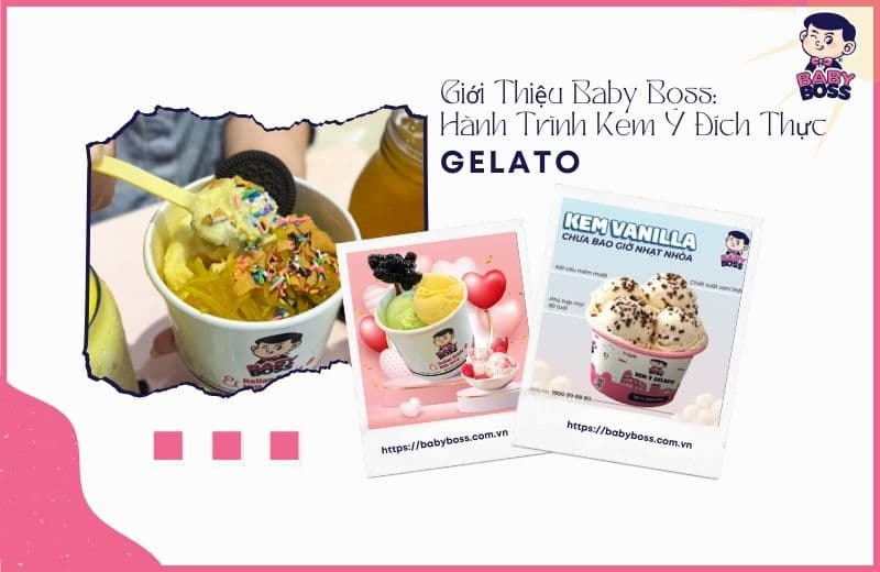 Introducing Baby Boss: The Journey of Authentic Italian Gelato