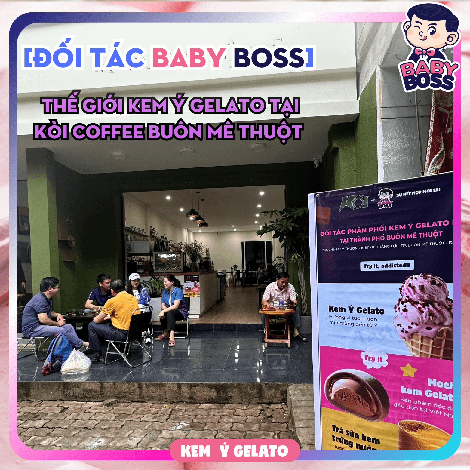 Kòi Coffee - Baby Boss's New Partner in Buôn Mê Thuột