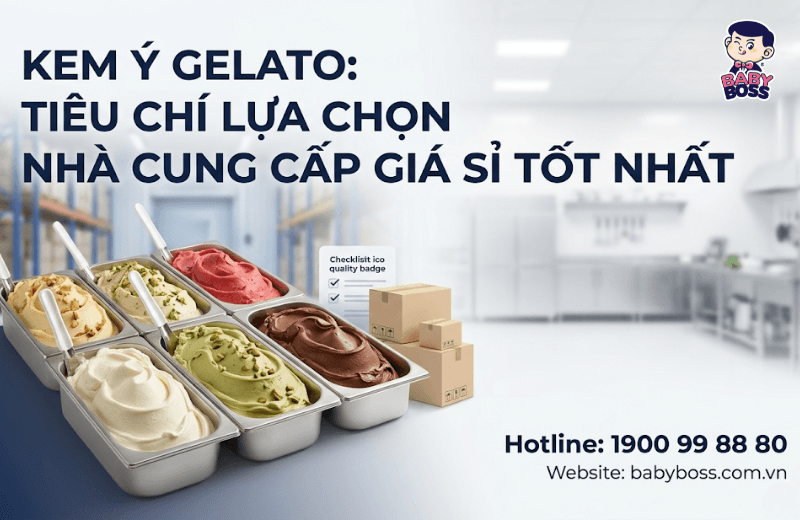 Cung cấp kem Ý Gelato: Giải Pháp Bứt Phá Doanh Thu F&B