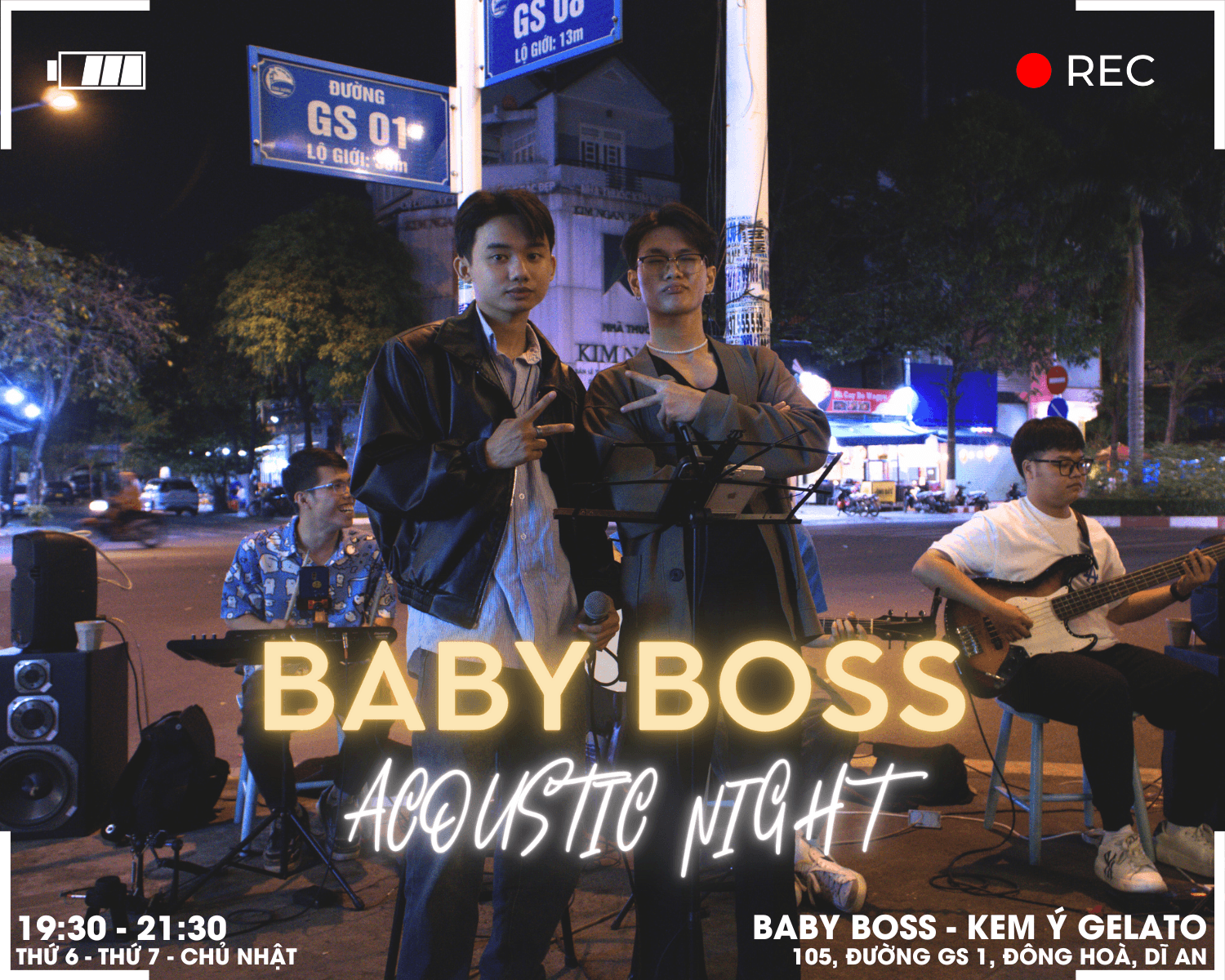 Baby Boss Acoustic Night: A Super-Chill Acoustic Night in Dĩ An