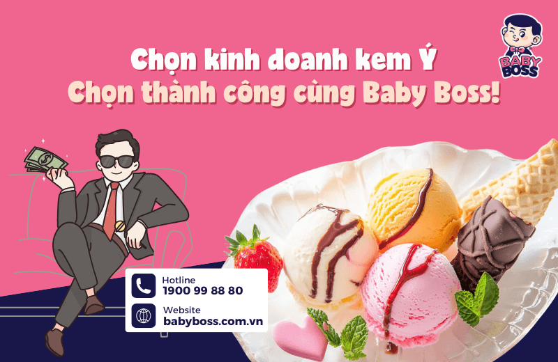 Start Your Italian Gelato Business with Baby Boss – The First Step to Success