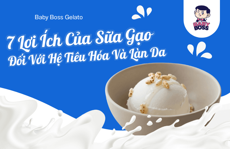 7 Lợi Ích Của Sữa Gạo Đối Với Hệ Tiêu Hóa Và Làn Da| Baby Boss