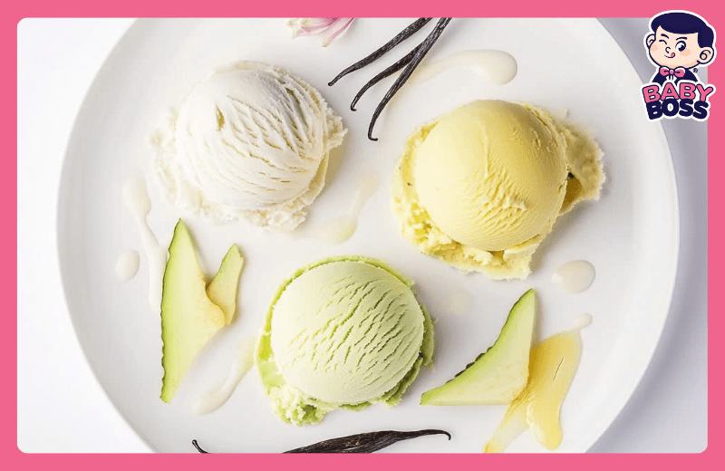 The Wonderful Combination of Durian, Avocado and Vanilla Gelato