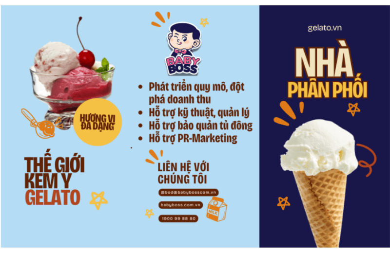 Baby Boss Is Looking for Partners to Distribute Italian Gelato