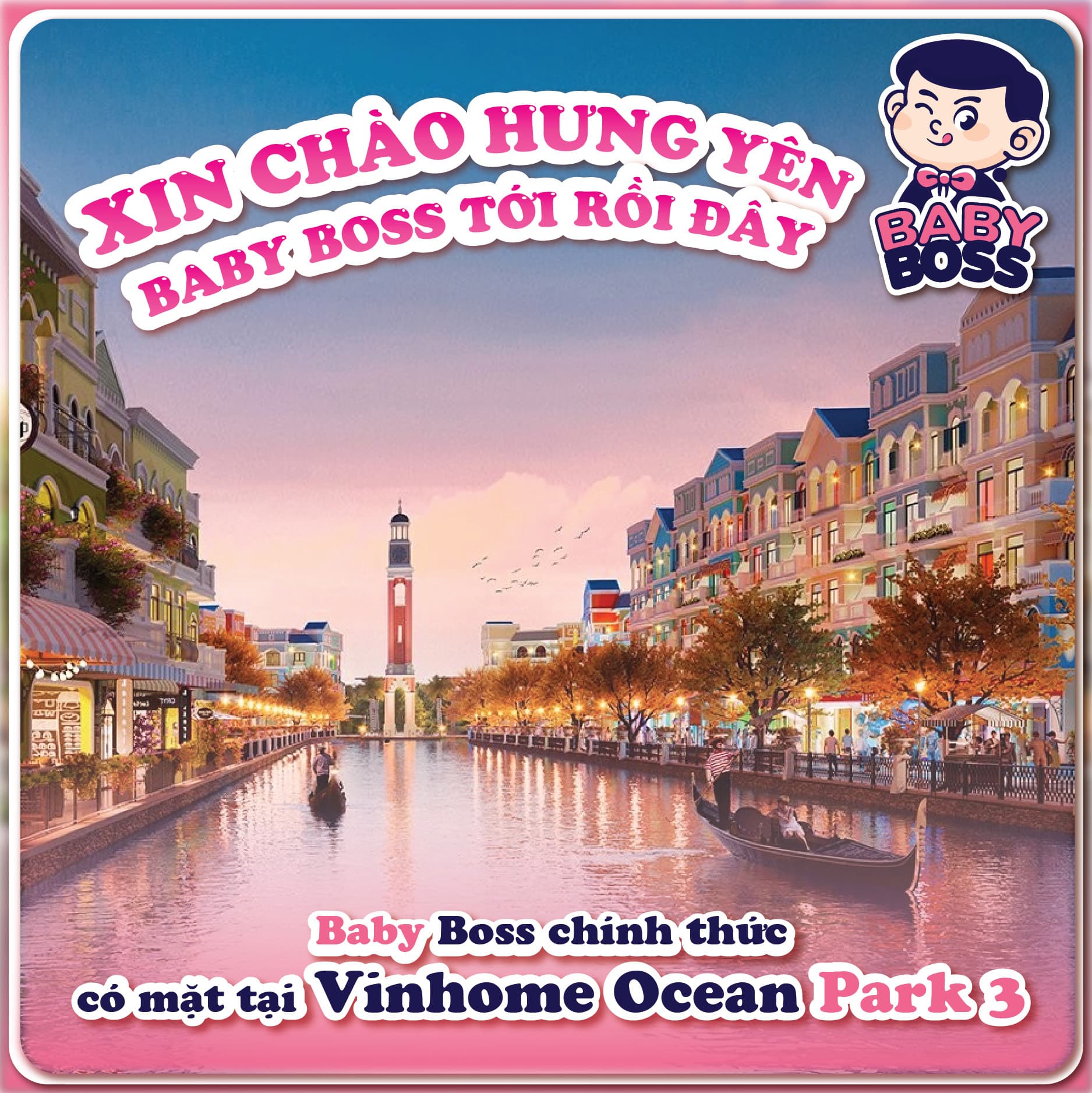 Baby Boss partner - Khoái Restaurant at Vinhomes Ocean Park 3, Hưng Yên