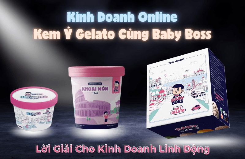 Online Italian Gelato Business with Baby Boss: The Solution for Cost-Effective Business!