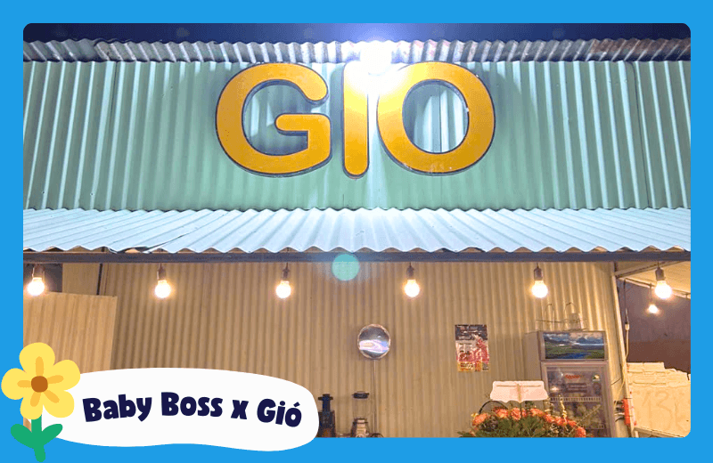 GIO Coffee & Drinks – Baby Boss Partner in Biên Hòa