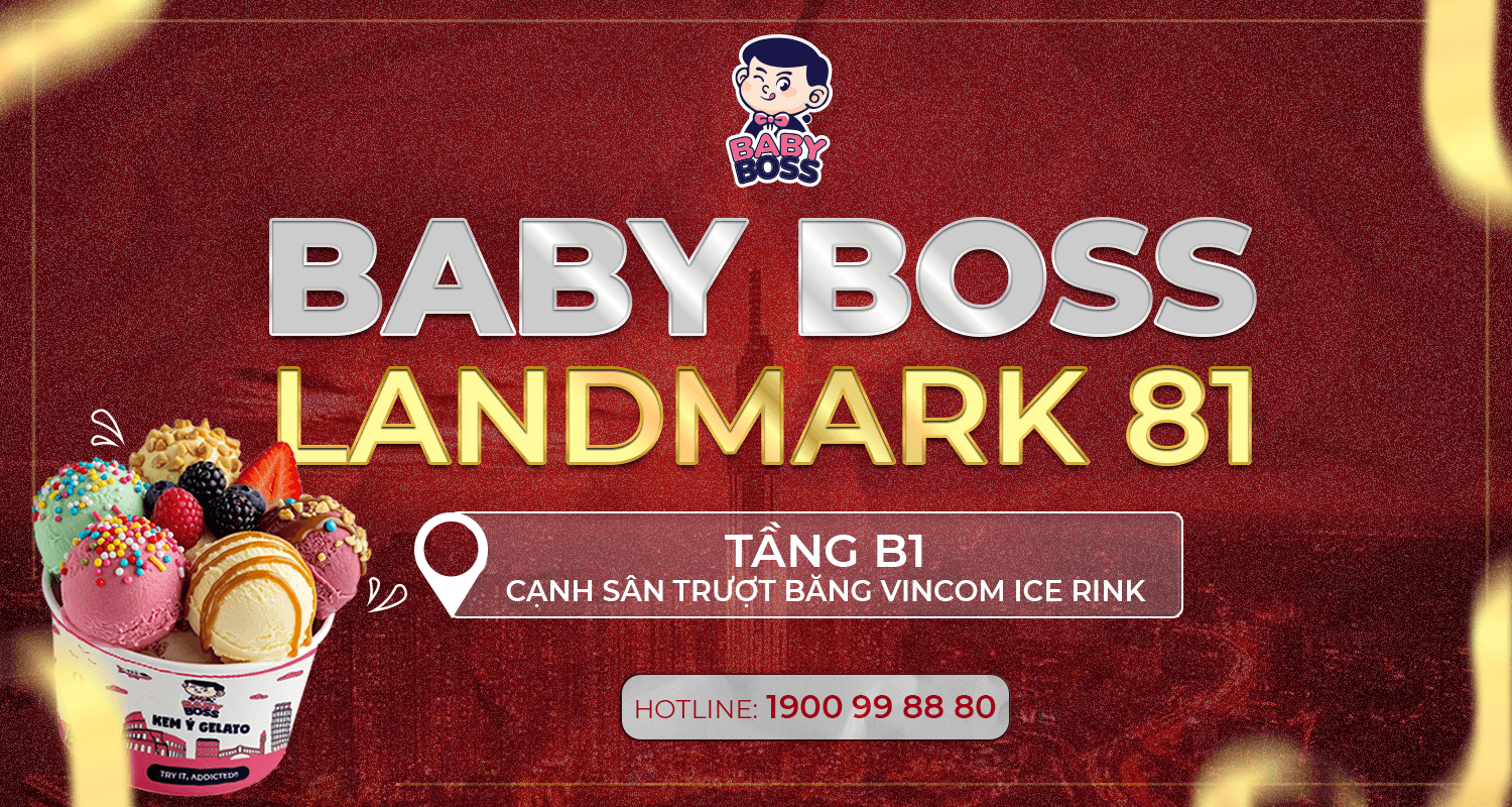 Baby Boss Has Arrived at Landmark 81 – Have You Tried It Yet?