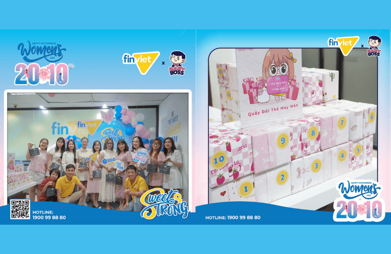 20/10 – Khi văn phòng rực rỡ hơn nhờ nụ cười của những đóa hoa xinh đẹp