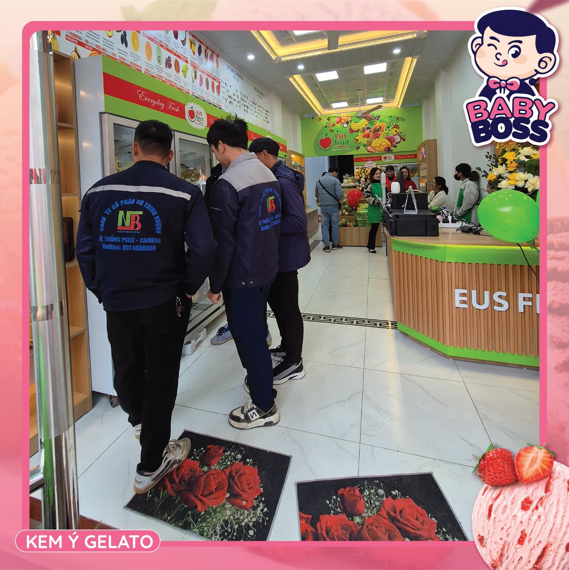 Baby Boss Partner – The New Gelato Destination at Eus Fruit Bắc Ninh