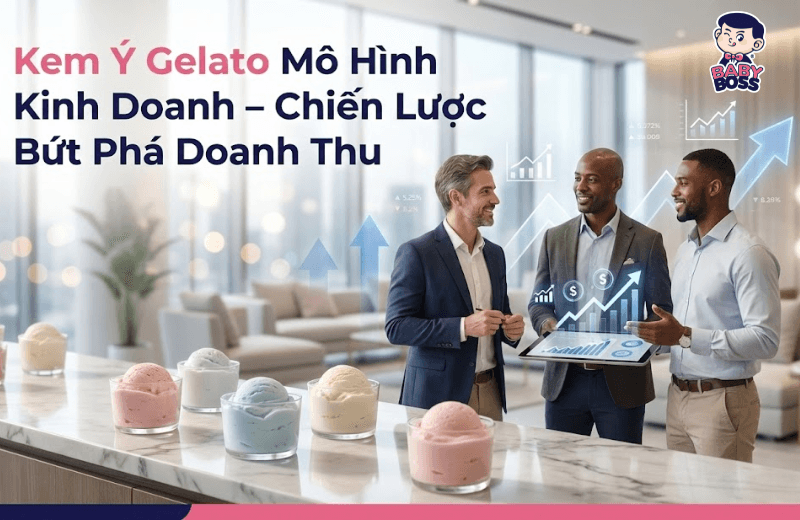 Kem Ý Gelato Mô Hình Kinh Doanh - Chiến Lược Bứt Phá Doanh Thu
