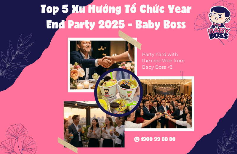 Top 5 Year-End Party Trends for 2025 – Baby Boss