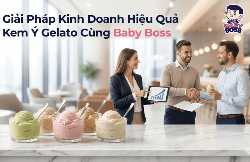 Effective Italian Gelato Business Solutions with Baby Boss