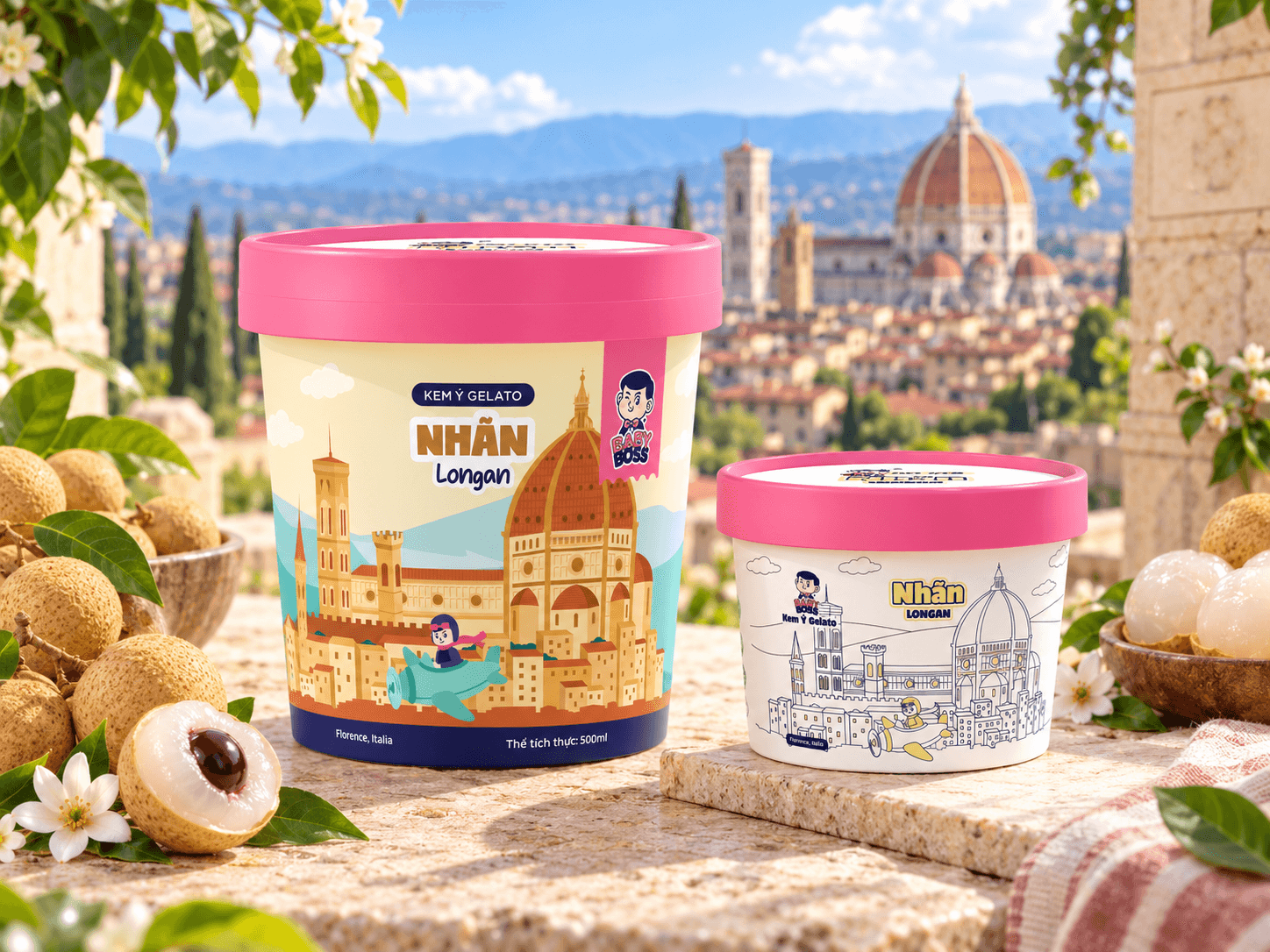 Kem Gelato Promax vị GELATO NHÃN