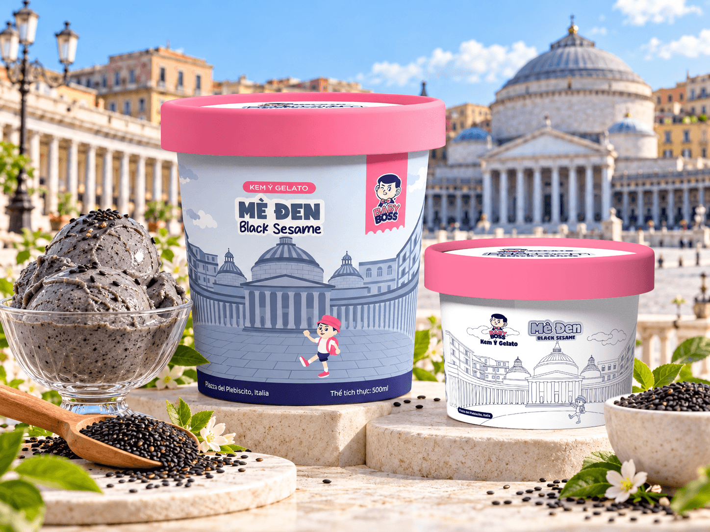 Gelato Promax GELATO MÈ ĐEN PM