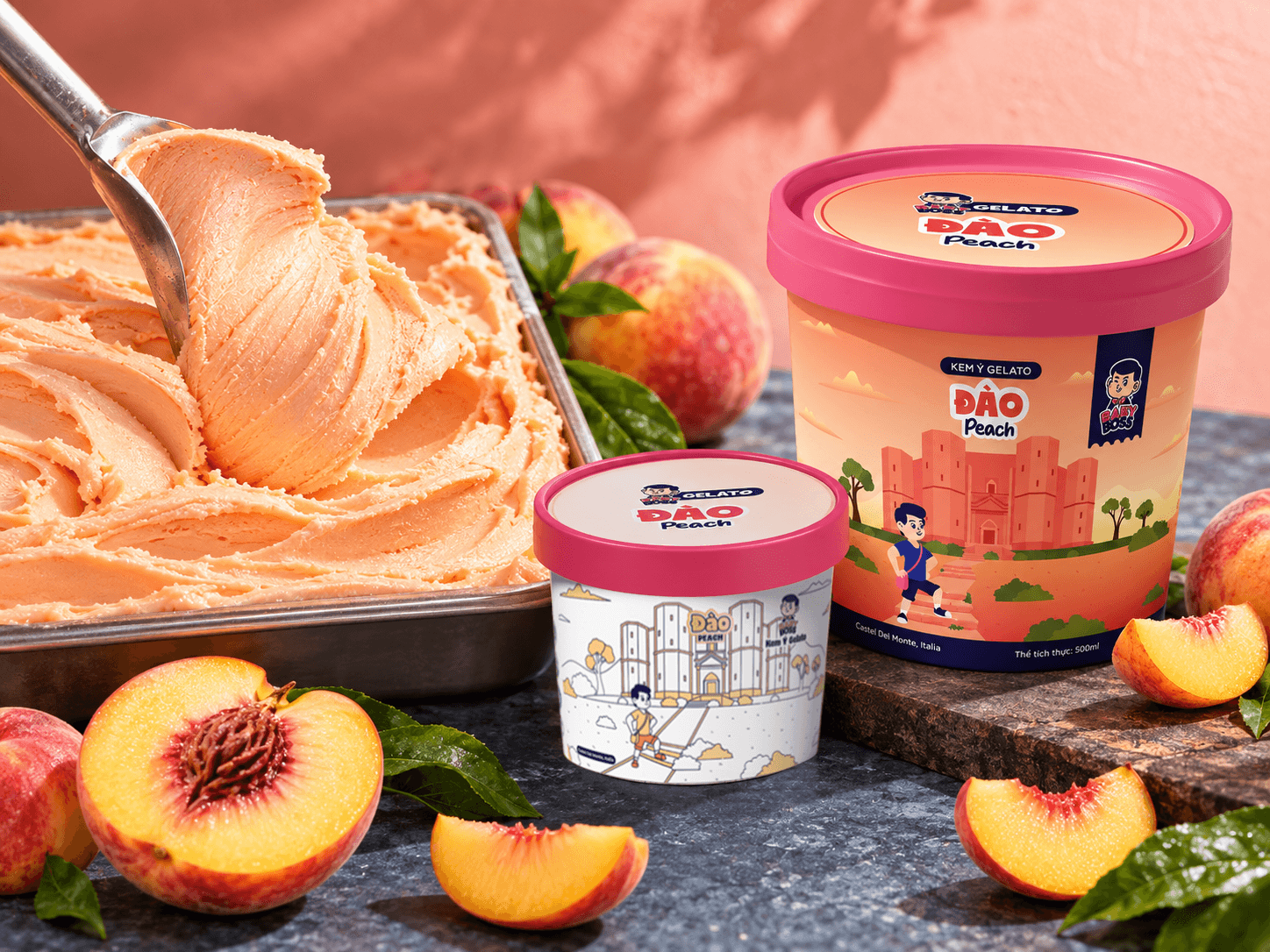 GELATO ĐÀO