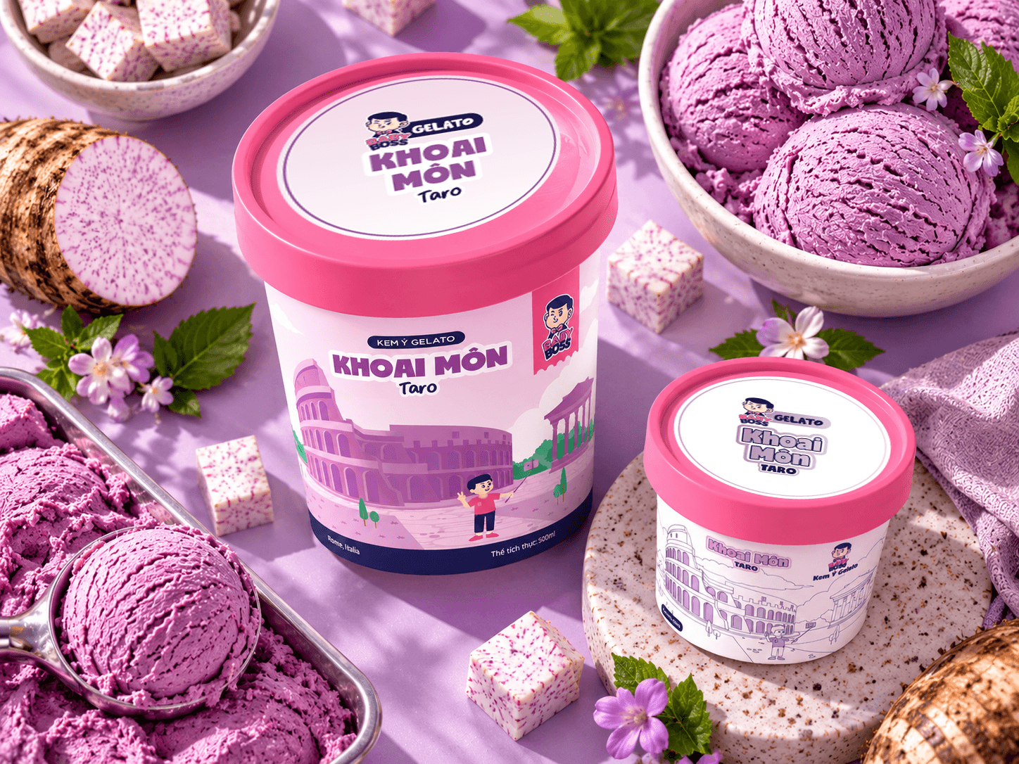 GELATO KHOAI MÔN