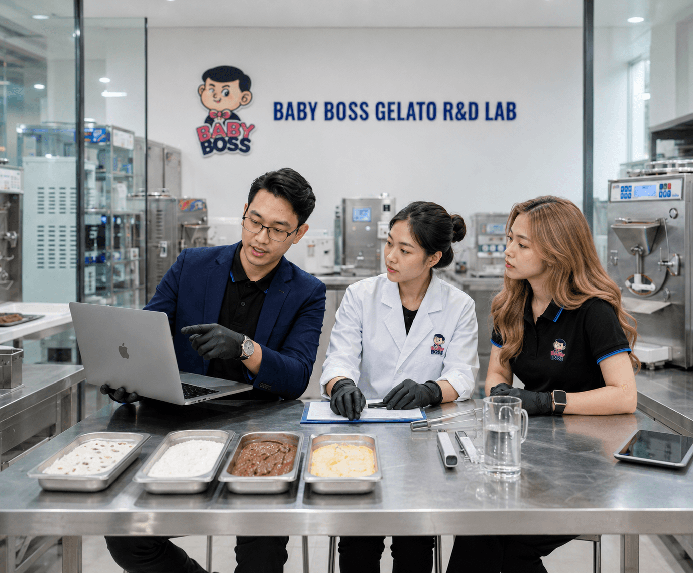 Baby Bossによるジェラート製造・販売事業の開業コンサルティング
