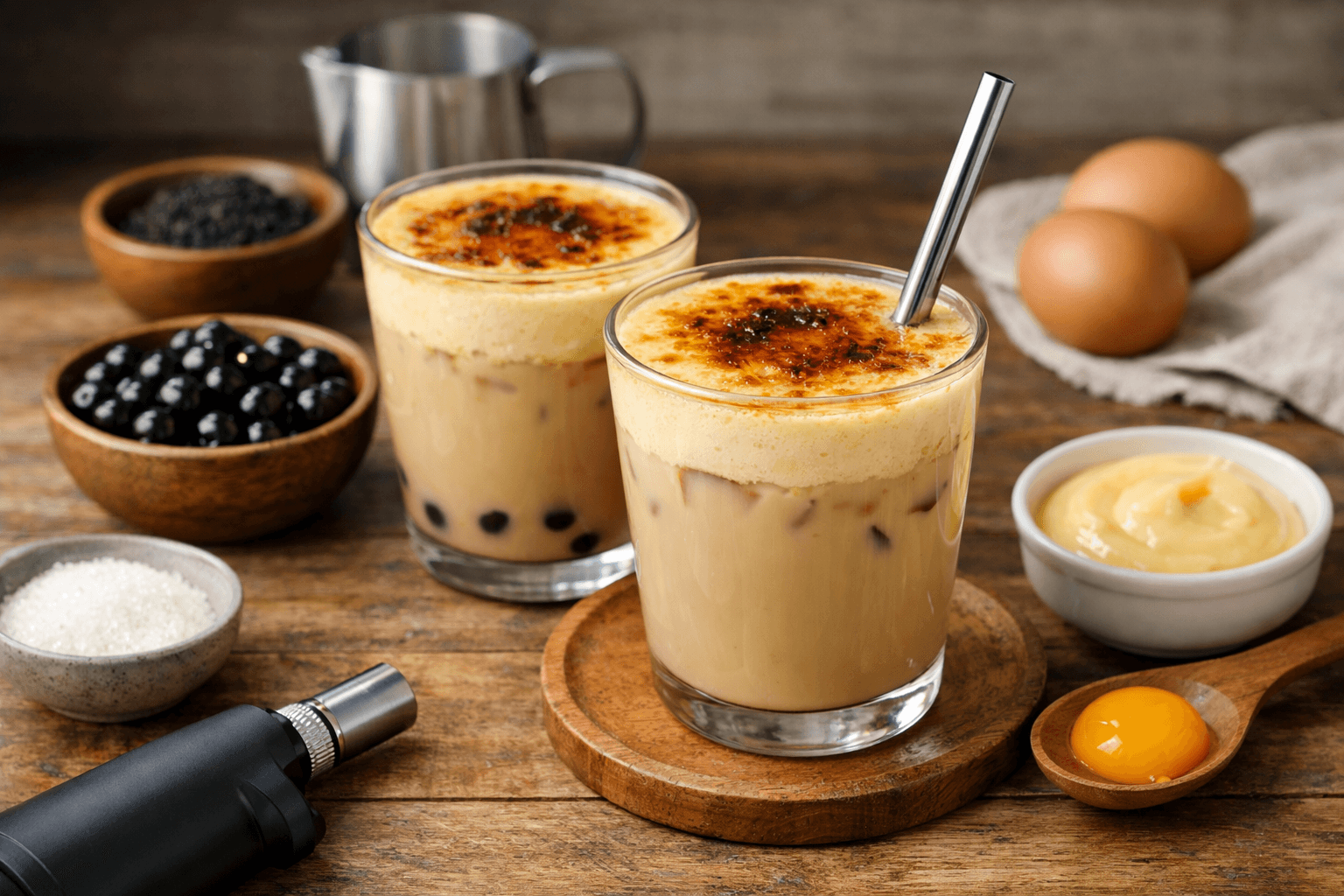 2026 Hot Trend: How to Position Roasted Egg Cream Milk Tea and Create Viral Drink Variations — Baby Boss