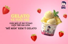 Gelato và Tuổi Trẻ .Vì Sao Giới Trẻ Sài Gòn Mê Mẩn?