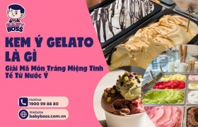 Kem Ý Gelato Là Gì? Toàn Tập Về Món Tráng Miệng Tinh Tế Từ Ý