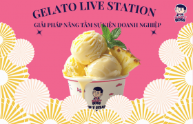 Gelato live station – Giải pháp nâng tầm sự kiện doanh nghiệp
