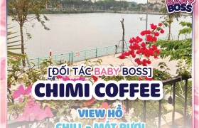 Đối tác của Baby Boss - Chimi: Chill view hồ thưởng thức kem Gelato Baby Boss