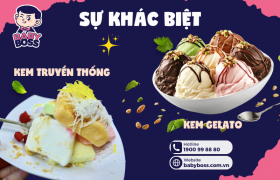 Sự Khác Biệt Giữa Kem Gelato và Kem Truyền Thống