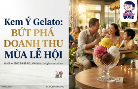 kem Ý Gelato: Bứt Phá Doanh Thu Mùa Lễ Hội
