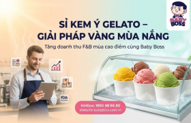 Sỉ kem Ý Gelato: Bứt Phá Doanh Thu Mùa Hè Tháng 4