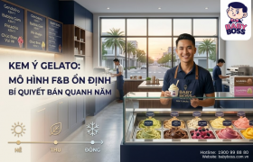 Kem Ý Gelato: Mô hình F&B ổn định Bí Quyết Bán Quanh Năm