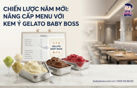 Chiến Lược Năm Mới: Nâng Cấp Menu Với Kem Ý Gelato Baby Boss