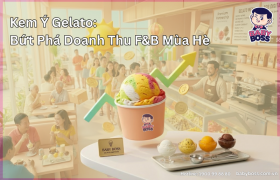 Kem Ý Gelato : Bứt Phá Doanh Thu F&B Mùa Hè