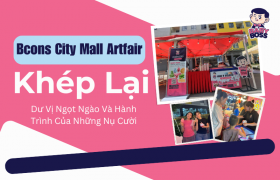 Bcons City Mall Artfair Khép Lại: Dư Vị Ngọt Ngào Và Hành Trình Của Những Nụ Cười