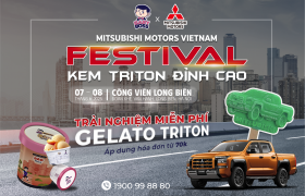 Baby Boss Ghi Dấu Ấn Ngày 2 Tại Sự Kiện  Mitsubishi Motors Việt Nam Festival 2025 Với Siêu Phẩm Gelato Triton Độc Quyền!