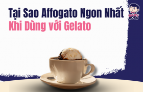 Tại Sao Affogato Ngon Nhất Khi Dùng Gelato - Không Phải Whipping Cream? Baby Boss