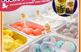 Chương trình ưu đãi kem Gelato thứ 3 hàng tuần tại Baby Boss