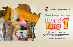 Khai trương rộn ràng: Giếng Toppings & Baby Boss chính thức ra mắt tại Hội An!